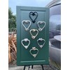 Heart Door Knocker Door Furniture: 4 Colours (Chrome)
