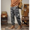 XYXIONGMAO Multi Pocket Cargo Pants for Men Japanese High Street