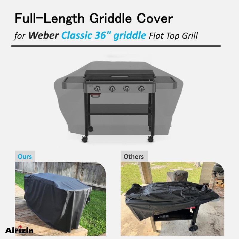 Premium Grill Cover for Weber (for Weber Classic 36")