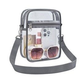 USPECLARE Clear Purse Stadium Approved CrossBody Bag for Men and Women