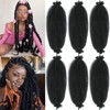 Spring Afro Twist Hair, 16 Inch Springy Marley Twist Braiding
