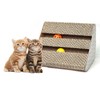 Cat Scratch Pad,Scratcher with Catnip,Scratching Posts,Cat Toy Scratching Board Lounge