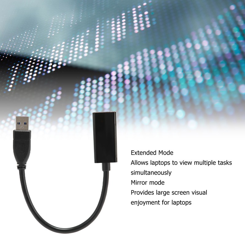 USB3.0 to HD Multimedia Interface Adapter Portable 1080P 60HZ 5Gbps
