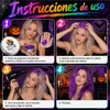 Cera Para Pintar Cabello, Tinte Temporal Para Cabello (Morado)