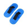 A ABSOPRO 2pcs Universal PVC Strap Handle Patches Carry Grab