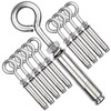 Shoulder Eye Bolts M6 Heavy Duty Shoulder Lag Eyebolts, Stainless