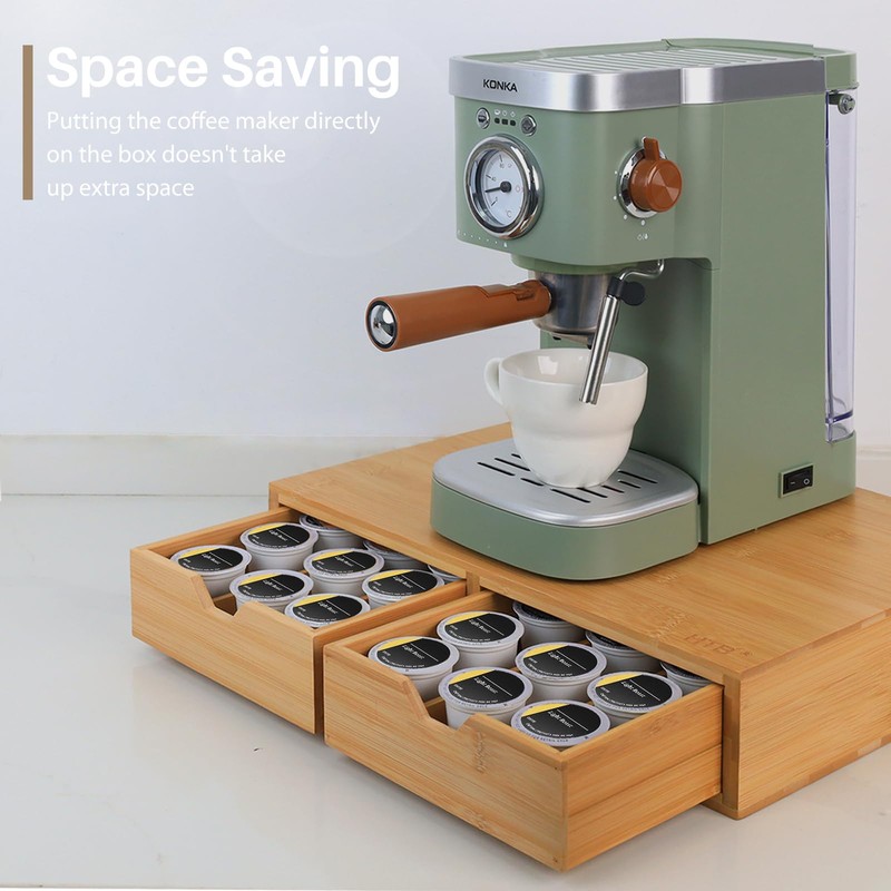 HTB K Cup Holder Compatible with K Cups,Coffee Pod Holder