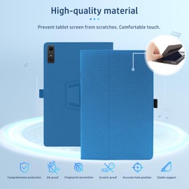 Case for REDMAGIC Nova Gaming Tablet 10.9 Inch,NOUKAJU Tablet Cover,Cover with Pencil Holder and Wrist Strap,Folding Stand,Multi-Layer Protection,Multi-Angle Viewing(Blue)