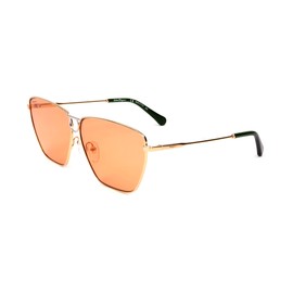 Salvatore Ferragamo SF240S 44606 Sunglasses, 789 Yellow Gold Orange, 63