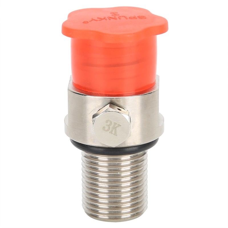 Electroplating Silver M18x1.5 TR21-4 Thread Soda Cylinder Valve Soda Accessories