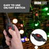 Iron Forge Cable 10 Ft 3 Outlets Black Extension Cord
