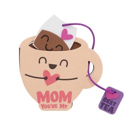 Fun Express Mother’s Day Tea Cup Craft Kit - Makes 12