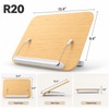 Adjustable Book Stand for Reading – 360° Rotating Foldable Desktop