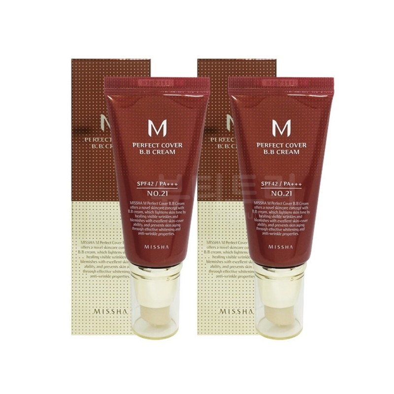 Missha M Perfect Cover BB Cream 50ml No. 21 X