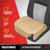 Motor Trend Seat Covers for Cars Trucks SUV, Faux Leather