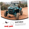 Parliky 1 Set Twist Throttle Handle Grips Cable for ATV