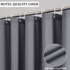 Shower Curtain, Mould Proof Resistant and Waterproof Washable Polyester Fabric