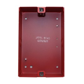 Simplex 2975-9145 Fire Alarm Red Mount Mounting Back Box Enclosure