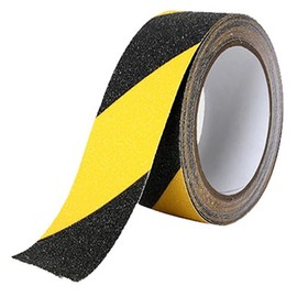 Remarks Japan Anti-Slip Tape, Tiger Pattern, Outdoor Use, 1.0 ft (5 m), Width 1.0 inches (25 mm), Multi-Purpose Multi-Tape, Waterproof, Water Resistant, Anti-Slip, Site DIY Warning Tape