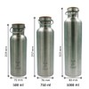 ISYbe Stainless Steel Water Bottle, BPA-Free, Leak-Proof, Insulated, Sustainable (100