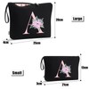 Vavabox 2 Pcs Initial Toiletry Bags Set,Birthday Gifts for Women,Travel