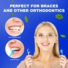 Malisseladi 5 in 1 Mini Brushes-Disposable Toothbrushes with Toothpaste +