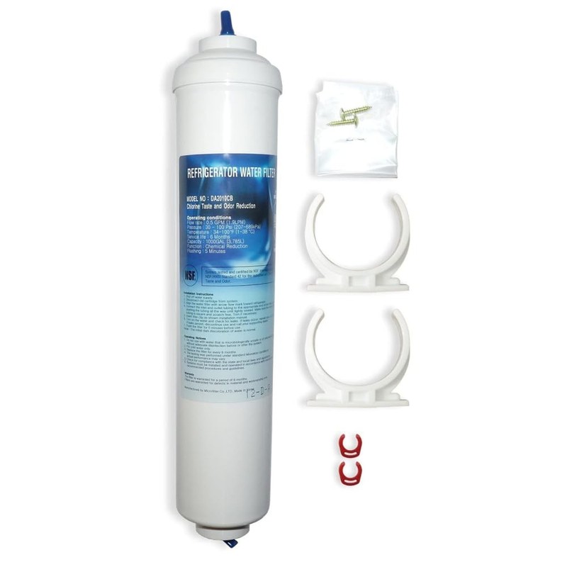 2Pack, Microfilter Refrigerator Water Filter, DA2010CB, Compatible with HAFEX/EXP, 5231JA2010B,