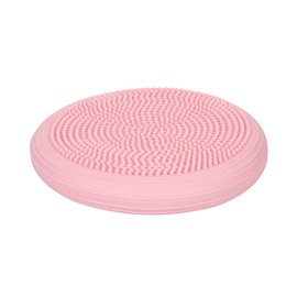 Wiggle Cushion Inflated Flexible Thick Portable Core Strength Balance Disc for Kids Adults Pink