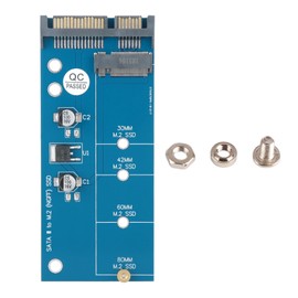 NGFF M.2 to SATA Riser Card Adapter Converter Card Blue Board Type‑B Interface for SSD Solid State Drive