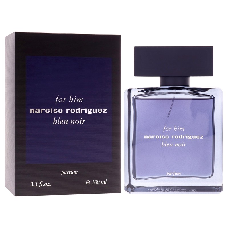 Narciso Rodriguez for Him Bleu Noir for Men Parfum Spray,