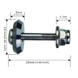 12mm Tile Cutting Scoring Wheel 14A for All Sigma Pull Handle Tile Cutters,Alloy Manual Cutter Wheel for ceramic, porcelain, glass
