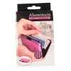 Gifts Plus Aluminum Credit Card Wallet Pink Metallic RFID Blocking