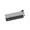 ROAD WARRIOR RW130BK Power Strip with USB & Cord for