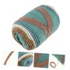 DOITOOL 1roll Strand Rainbow Yarn for Knitting Projects Soft and