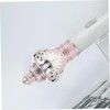 Operitacx Curtain Pole Decorative Head Rods Curtain Rod for Room