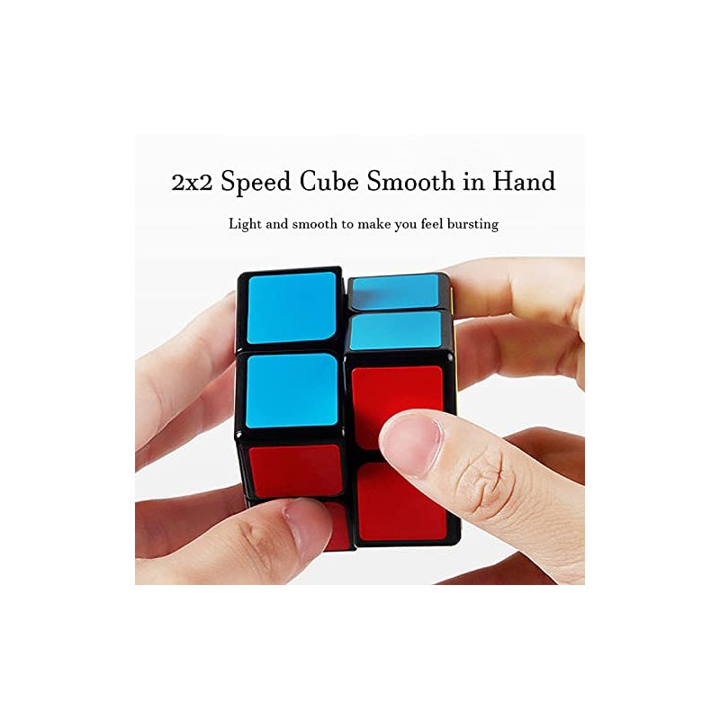 2x2 Cube Toys Puzzle, Black