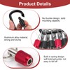 6Pcs Drill Bit Holder Keychain 1/4 Inch Hex Shank Screwdriver