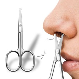 [Out_61] Dad Gift Rounded Blade Nose Hair Eyebrow Grooming Cuticle Hair Scissors / [아우트_61]아빠선물 둥근날 코털 눈썹 미용 큐티클 털가위