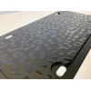 Eurosport Daytona- Black Leopard Print Carbon Steel License Plate