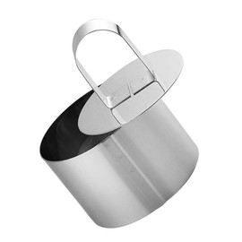 HYTROVE Stainless Steel Burger Maker Hamburger Patty Mold Handle Burger Smasher Tool Meat Patty Press for Parties