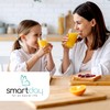 smartday Bamboo Tea Box with Viewing Window - Tea Bag