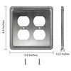 Henne Bery Rope Edge Decorative Wall Plate Switch Plate Outlet