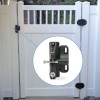 KWIK9 National Hardware V6201 LTCH BLK N346-201 4-9/16" LokkLatch Automatic