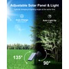 Solar Powered Sunset Spotlight Outdoor Waterproof Spot LED Accent Landscape