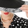 sourcing map 10m x 3cm Elastic Sequins Trim Flat Stretchy