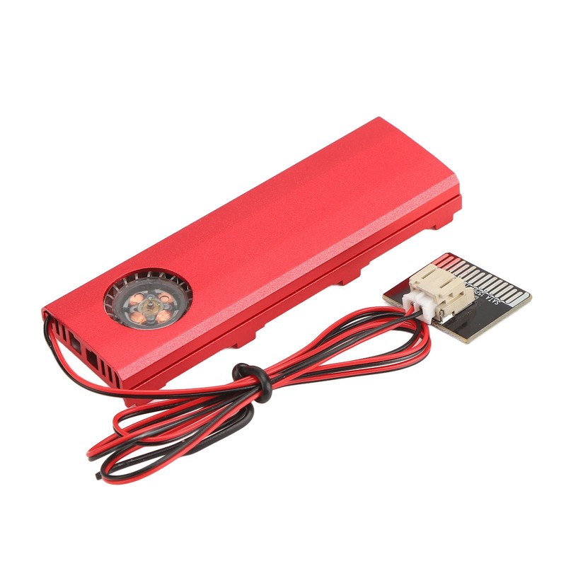 M.2 NGFF NVME SSD Heatsink Quadruple Heat Dissipation 5V Fan