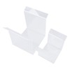 2Pcs Zip Lock Bag Holder Acrylic Food Storage Bag Stand