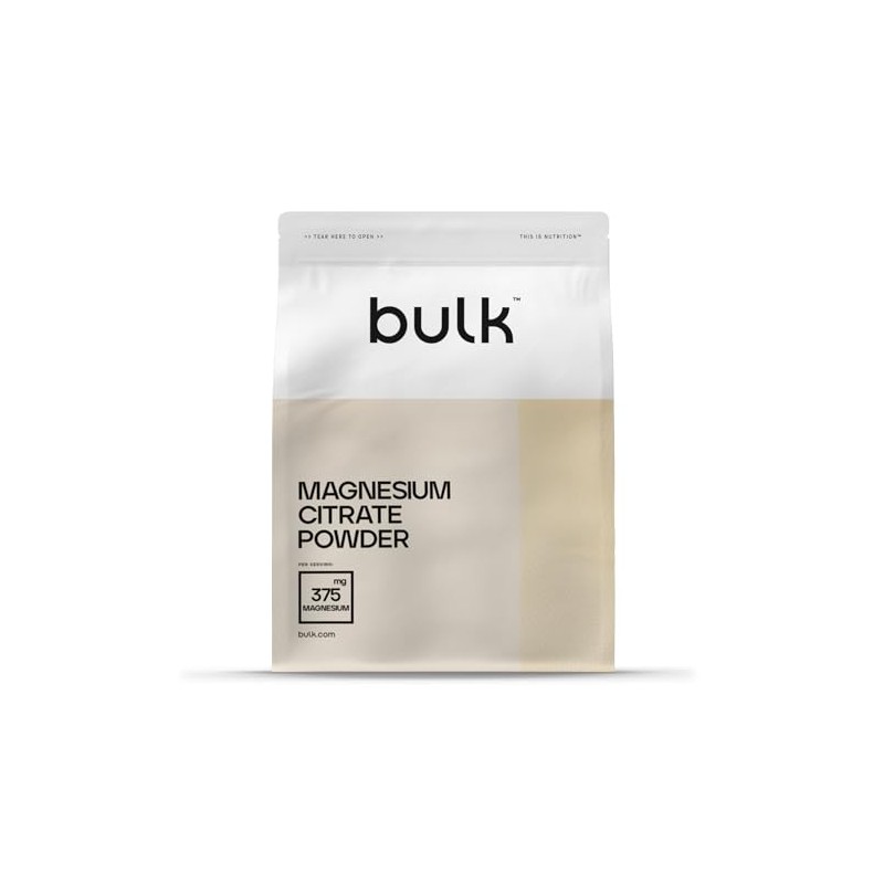 Bulk Magnesium Citrate Powder, Reduces Tiredness and Fatigue, 250 g