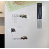 BRISA VW Collection - Volkswagen Kühlschrank-Büro-Pinnwand-Magnete mit Käfer/Beetle Motiven (3er