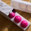 MOZEAL Hand-Poured, 3 Inch Hot Pink Round Ball Candles -